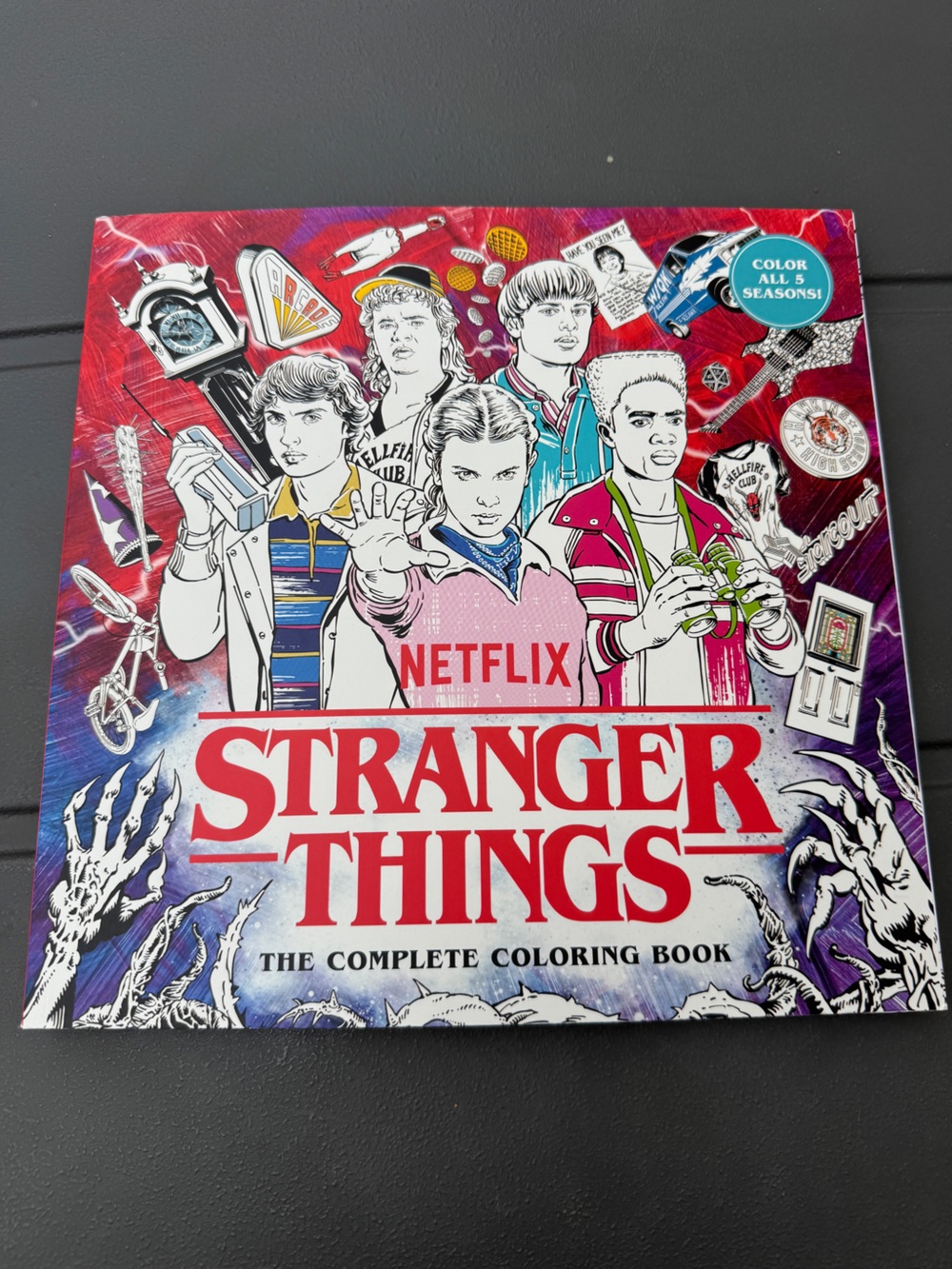 Stranger Things: The Complete Coloring Book. NEW